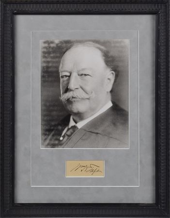 Lot #241 William H. Taft Signature - Image 1
