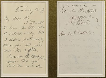 Lot #139 Franklin Pierce Handwritten Letter Signed - Image 2
