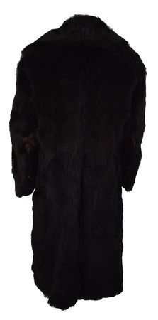 Lot #319 Indian Wars-Era Bearskin Coat, Gauntlets, and Hat: Indian Wars-era bearskin coat and accoutrements - Image 2