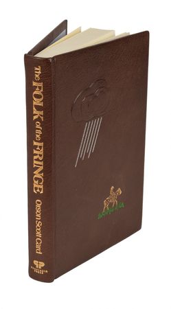 Lot #108 Orson Scott Card: The Folk of the Fringe Signed Book Book - Image 4