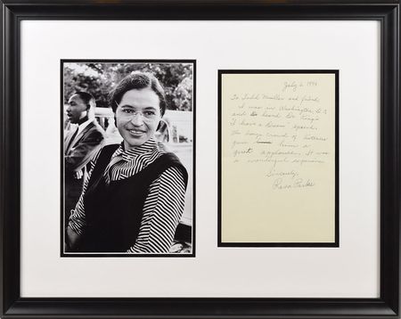 Lot #261 Rosa Parks: 