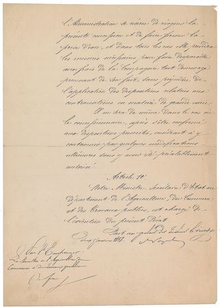 Lot #373  Napoleon III - Image 1