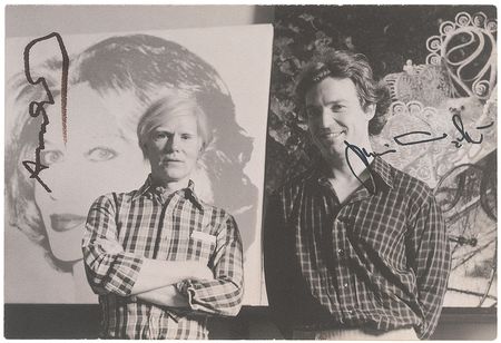Lot #555 Andy Warhol and Jamie Wyeth Invitation - Image 1