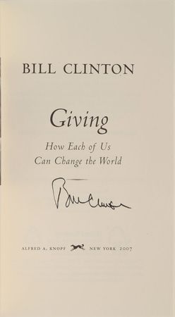 Lot #198 Bill Clinton Book - Image 1