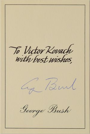 Lot #186 George Bush - Image 1