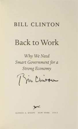 Lot #204 Bill, Hillary, and Chelsea Clinton Books - Image 1