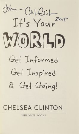 Lot #204 Bill, Hillary, and Chelsea Clinton Books - Image 5