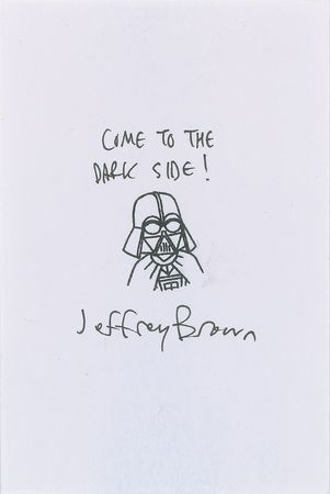 Lot #90 Star Wars Group of (5) Signed Sketches Sketches - Image 4