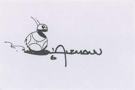 Lot #91 Star Wars: BB-8 Sketches Sketches - Image 1