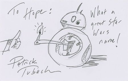 Lot #91 Star Wars: BB-8 Sketches Sketches - Image 3