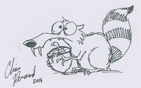 Lot #578 Ice Age Sketches - Image 3