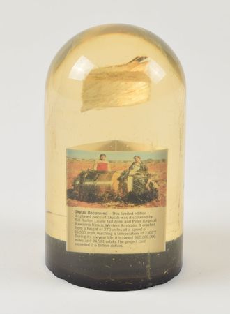 Lot #509 Skylab Flown Oxygen Supply Tank Fragment Flown Fragment - Image 2