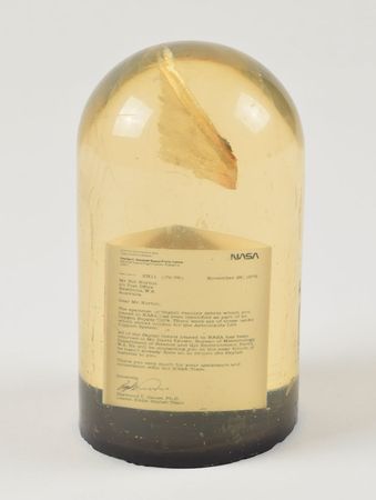 Lot #509 Skylab Flown Oxygen Supply Tank Fragment Flown Fragment - Image 3