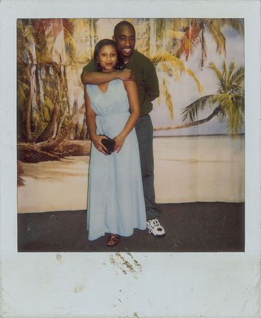 Lot #711 Tupac Shakur: One-of-a-kind group of Tupac candids, two of them annotated by Shakur - Image 1