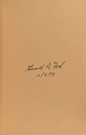 Lot #209 Gerald Ford Books - Image 2