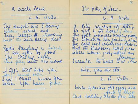 Lot #855 Vivien Leigh: Vivien Leigh's poetic musings—a remarkable handwritten anthology - Image 11