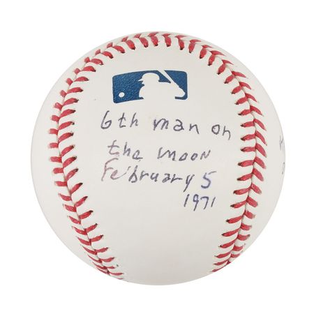 Lot #501 Edgar Mitchell Baseball - Image 2