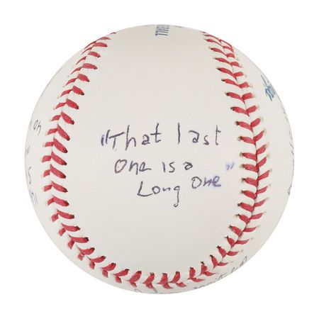 Lot #501 Edgar Mitchell Baseball - Image 3