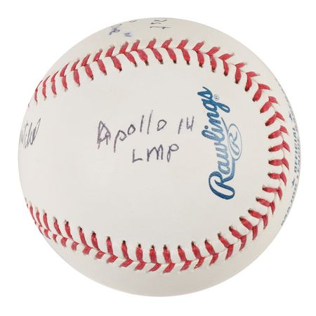 Lot #501 Edgar Mitchell Baseball - Image 4