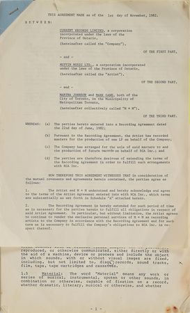 Lot #783  Martha and the Muffins - Image 2