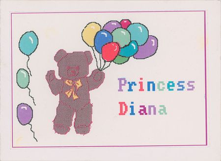 Lot #302 Princess Diana Card - Image 2