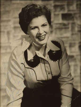 Lot #673 Patsy Cline: Inscribed to the 'Queen Mother of Nashville' - Image 2