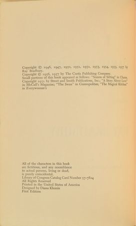 Lot #630 Ray Bradbury Book - Image 3