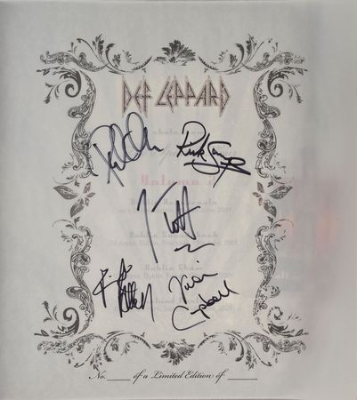 Lot #756 Def Leppard Book - Image 1