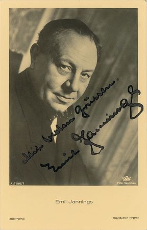 Lot #933 Emil Jannings - Image 1