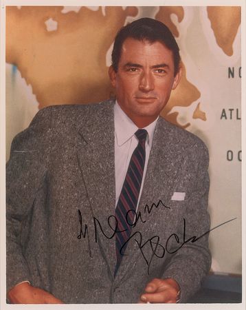 Lot #964 Gregory Peck - Image 1
