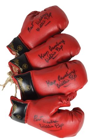 Lot #1023 Willie Pep Group Lot - Image 1