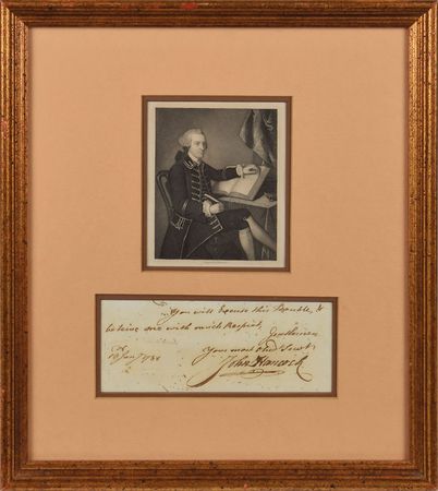 Lot #249 John Hancock: Fabulous war-dated signature of the most prominent Declaration signer - Image 1