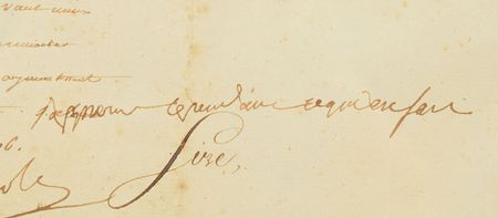 Lot #415 Napoleon: Unusual twice-signed 1806 military document, endorsed in Napoleon's hand - Image 2