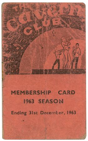 Lot #677 Beatles: John Lennon: Scarce Lennon-signed 1963 Cavern Club membership card - Image 2