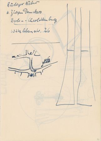 Lot #684 Beatles: Stuart Sutcliffe: From Stuart Sutcliffe's personal sketchbook - Image 1