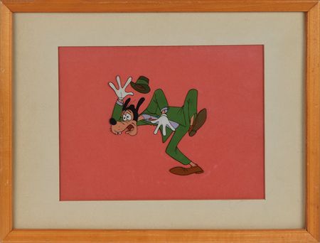 Lot #570 Goofy Production Cel Production Cel - Image 1