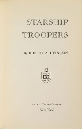 Lot #99 Robert Heinlein: Starship Troopers First Edition Book: First edition of Heinlein's futuristic military masterpiece - Image 1