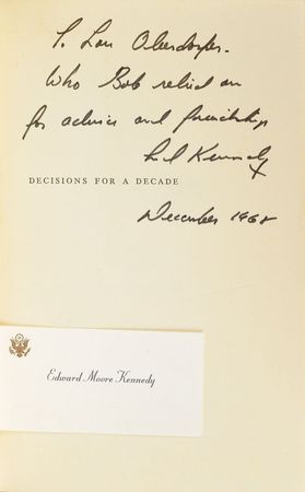 Lot #359 Ted Kennedy Books - Image 1