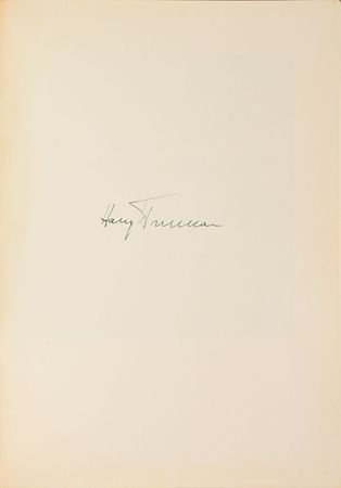 Lot #173 Harry S. Truman and Richard Nixon Book - Image 2