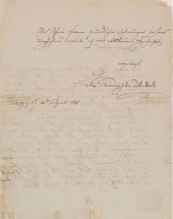 Lot #663 Felix Mendelssohn-Bartholdy: 