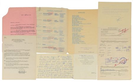 Lot #837 Josephine Baker: Extensive correspondence with her dressmaker - Image 2