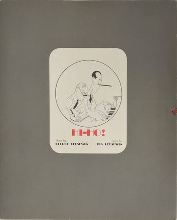 Lot #670 George and Ira Gershwin: Unique 'Hi-Ho!' Gershwin brothers presentation - Image 5