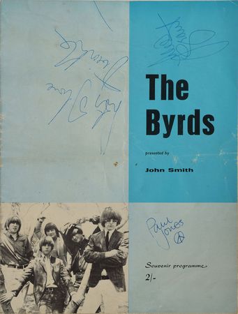 Lot #685 The Byrds Signatures - Image 1