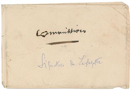 Lot #400 Marquis de Lafayette: 