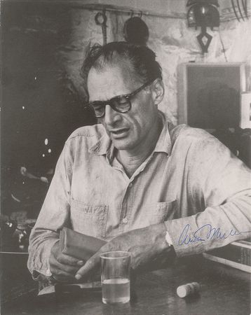 Lot #646 Arthur Miller Signed Photographs - Image 1