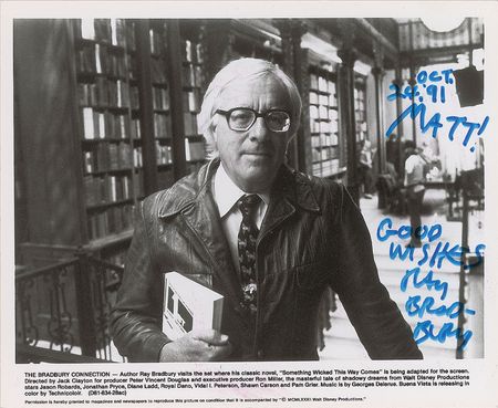 Lot #117 Ray Bradbury Signed Photographs - Image 2
