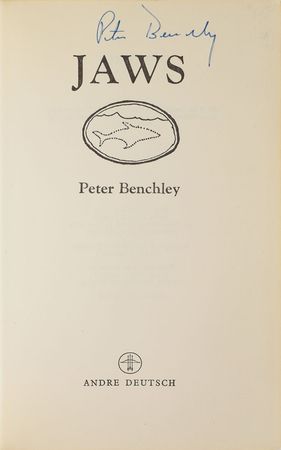 Lot #628 Peter Benchley Book - Image 1