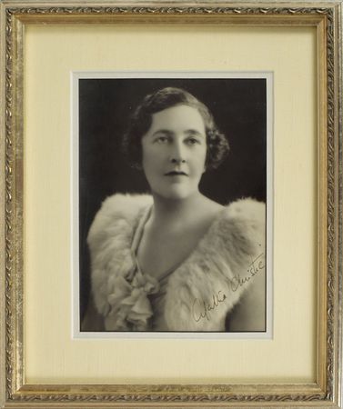 Lot #590 Agatha Christie: Rare early portrait of Christie - Image 1