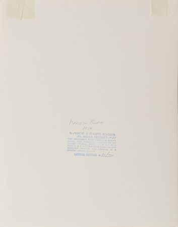 Lot #944 Marilyn Monroe: Halsman portrait of Marilyn from 1954 - Image 2