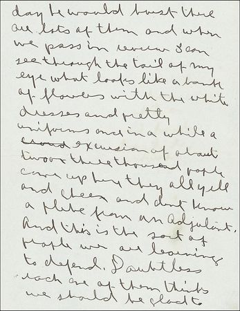 Lot #413 George S. Patton: Written from West Point, a scarce letter home from an 18-year-old Patton - Image 5